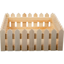 Rosy Brown Urban Crafter Plywood Fence Storage Box 22.7 x 22.7 x 8.5cm Woodcraft