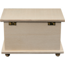 Dark Gray Urban Crafter Plywood Jewellery Box with Flip Open Lid and Single Drawer 15 x 9.5 x 10cm Woodcraft