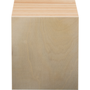 Rosy Brown Urban Crafter Plywood and Pine Three Drawer Storage Box 11 x 17 x 14.5cm Woodcraft