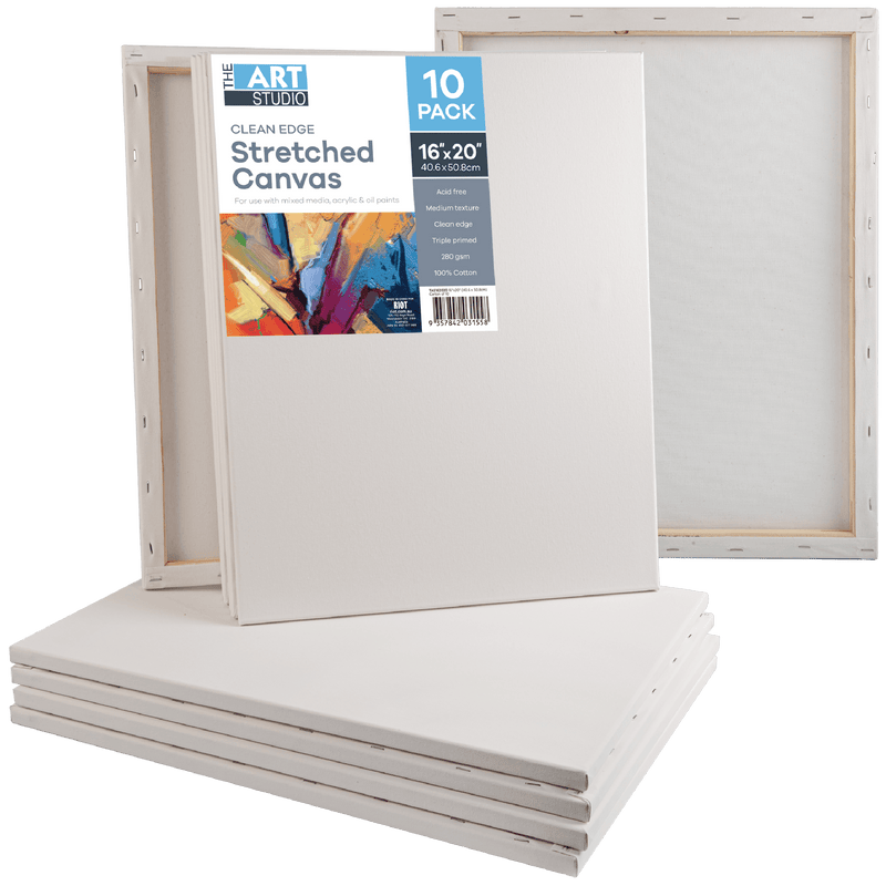 The Art Studio Thin Bar Canvas 16"X20" (40X50cm) Carton of 10