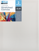 The Art Studio Thin Bar Canvas 12"x16" (30x40cm) Pack of 2