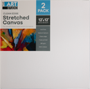 The Art Studio Thin Bar Canvas 12"x12" (30x30cm) Pack of 2