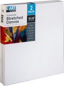 The Art Studio Thin Bar Canvas 12"x12" (30x30cm) Pack of 2