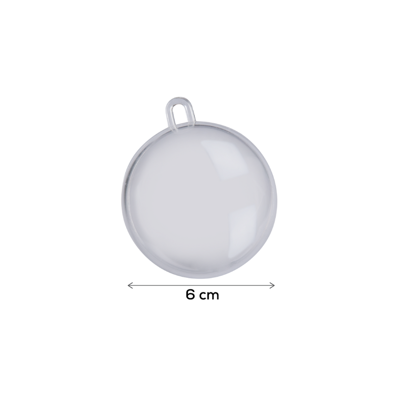 Make A Merry Christmas Fillable Bauble 60mm 4 Pack