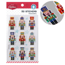Art Star Christmas Nutcracker Stickers 190 x 215mm 9 pieces