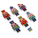 Art Star Christmas Nutcracker Stickers 190 x 215mm 9 pieces