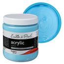 Sky Blue Eraldo di Paolo Acrylic Paint Pastel Blueberry 500mL Acrylic Paints