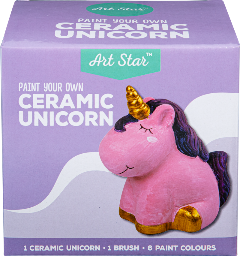 Art Star Paint Your Own Ceramic Unicorn