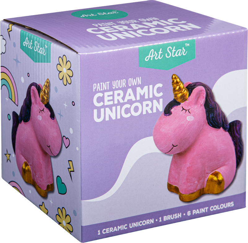 Art Star Paint Your Own Ceramic Unicorn