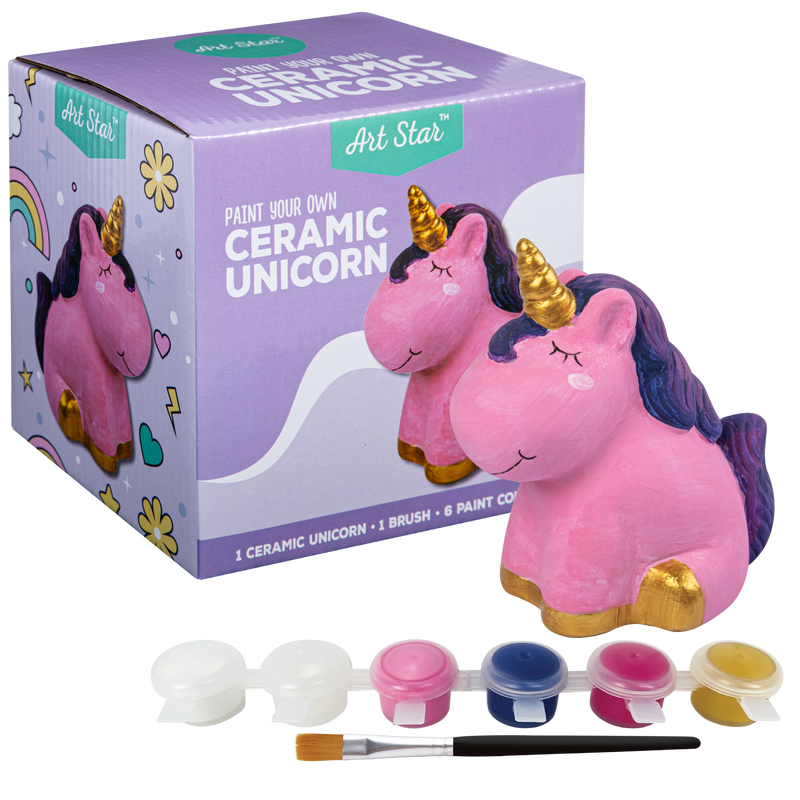 Art Star Paint Your Own Ceramic Unicorn