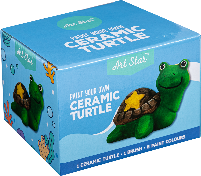 Art Star Paint Your Own Ceramic Turtle