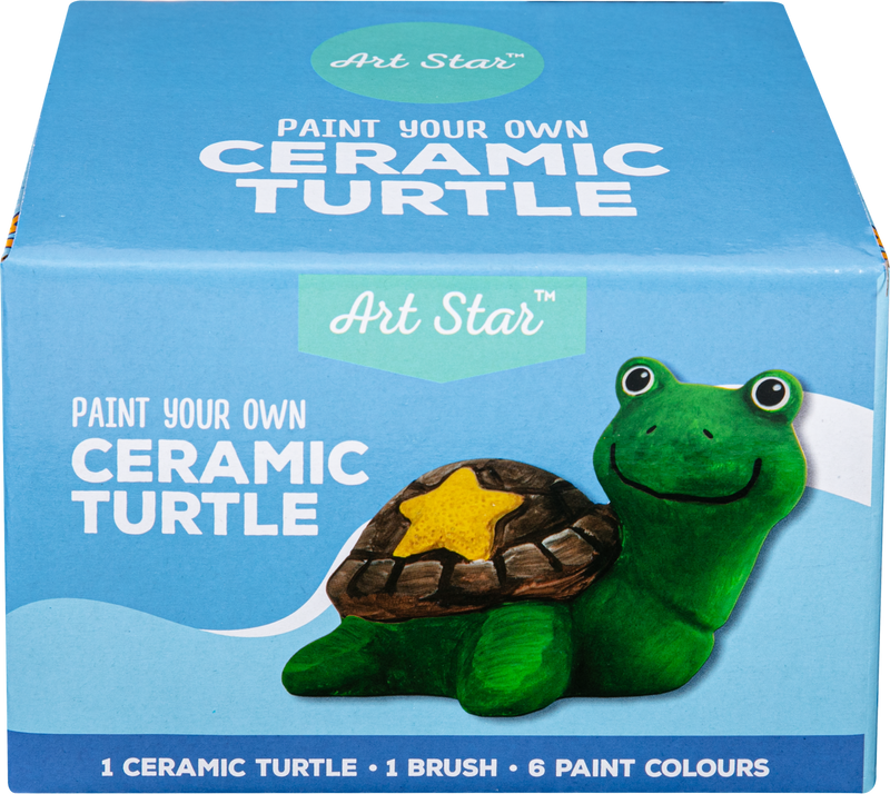 Art Star Paint Your Own Ceramic Turtle