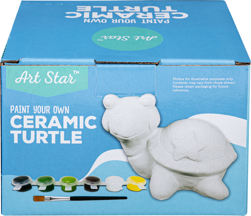 Art Star Paint Your Own Ceramic Turtle