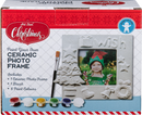 Art Star Christmas Paint Your Own Ceramic Photo Frame Kit