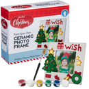 Art Star Christmas Paint Your Own Ceramic Photo Frame Kit