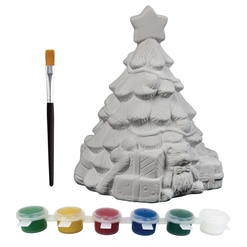 Art Star Christmas Paint Your Own Ceramic Tree Decoration Kit