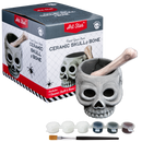 Art Star Halloween Paint Your Own Ceramic Skull and Bone Cruicible (11.1 x 13.5 x 9.2cm)
