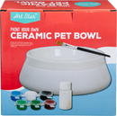 Art Star Paint Your Own Ceramic Pet Bowl (17.8 x 17.8 x 6.5cm)