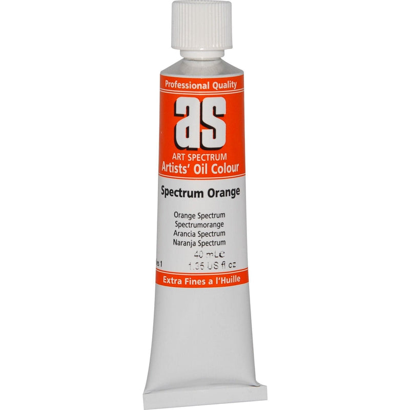 Art Spectrum Oil Paint 40mL Spectrum Orange  S1