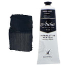 White Smoke Atelier Interactive Artists Acrylic Paint,  Carbon Black S1 80ml Acrylic Paints