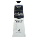White Smoke Atelier Interactive Artists Acrylic Paint,  Green Black S1 80ml Acrylic Paints