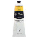 Light Gray Atelier Interactive Artists Acrylic Paint,  Naples Yellow S1 80ml Acrylic Paints