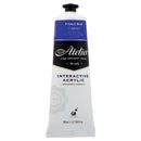 White Smoke Atelier Interactive Artists Acrylic Paint,  Pthalo Blue S1 80ml Acrylic Paints
