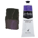 White Smoke Atelier Interactive Artists Acrylic Paint,  Purple S1 80ml Acrylic Paints