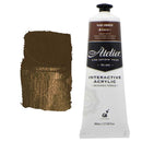 White Smoke Atelier Interactive Artists Acrylic Paint,  Raw Umber S1 80ml Acrylic Paints