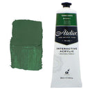 White Smoke Atelier Interactive Artists Acrylic Paint,  Terre Verte S1 80ml Acrylic Paints