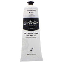 White Smoke Atelier Interactive Artists Acrylic Paint,  Titanium White S1 80ml Acrylic Paints