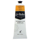 White Smoke Atelier Interactive Artists Acrylic Paint,  Yellow Ochre S1 80ml Acrylic Paints