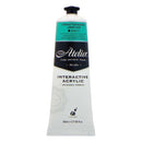 White Smoke Atelier Interactive Artists Acrylic Paint,  Cobalt Turquoise Light Hue S2 Acrylic Paints