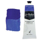 White Smoke Atelier Interactive Artists Acrylic Paint,  French Ultramarine S2 80ml Acrylic Paints
