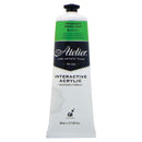 White Smoke Atelier Interactive Artists Acrylic Paint,  Perm Green Lt S2 80ml Acrylic Paints