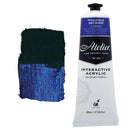 White Smoke Atelier Interactive Artists Acrylic Paint,  Pthalo Blue (Red Shade) S2 80ml Acrylic Paints