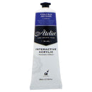 White Smoke Atelier Interactive Artists Acrylic Paint,  Pthalo Blue (Red Shade) S2 80ml Acrylic Paints