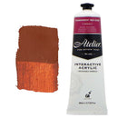 White Smoke Atelier Interactive Artists Acrylic Paint,  Trans Red Oxide S2 80ml Acrylic Paints