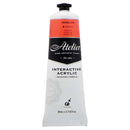 White Smoke Atelier Interactive Artists Acrylic Paint,  Vermillion S2 80ml Acrylic Paints