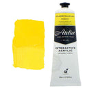 White Smoke Atelier Interactive Artists Acrylic Paint,  Arylamide Yellow Light S3 80ml Acrylic Paints