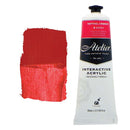 White Smoke Atelier Interactive Artists Acrylic Paint,  Napthol Crimson S3 80ml Acrylic Paints