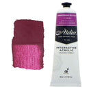 White Smoke Atelier Interactive Artists Acrylic Paint,  Quin Red Violet S3 80ml Acrylic Paints