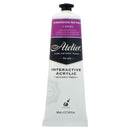 White Smoke Atelier Interactive Artists Acrylic Paint,  Quin Red Violet S3 80ml Acrylic Paints