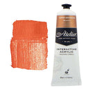 White Smoke Atelier Interactive Artists Acrylic Paint,  Copper S4 80ml Acrylic Paints