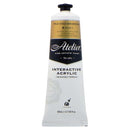 White Smoke Atelier Interactive Artists Acrylic Paint,  Pale Gold S4 80ml Acrylic Paints