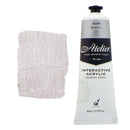 White Smoke Atelier Interactive Artists Acrylic Paint,  Silver S4 80ml Acrylic Paints