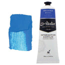 White Smoke Atelier Interactive Artists Acrylic Paint,  Cerulean Blue S6 80ml Acrylic Paints