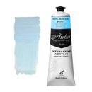 White Smoke Atelier Interactive Artists Acrylic Paint,  Pastel Arctic Blue S1 80ml Acrylic Paints