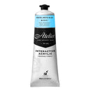 White Smoke Atelier Interactive Artists Acrylic Paint,  Pastel Arctic Blue S1 80ml Acrylic Paints