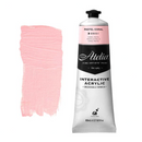 White Smoke Atelier Interactive Artists Acrylic Paint,  Pastel Coral S1 80ml Acrylic Paints